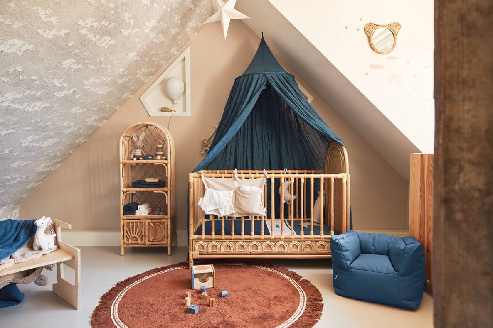Jollein Kindersessel Sitzsack Jeans Blue Bis zu 50% Rabatt