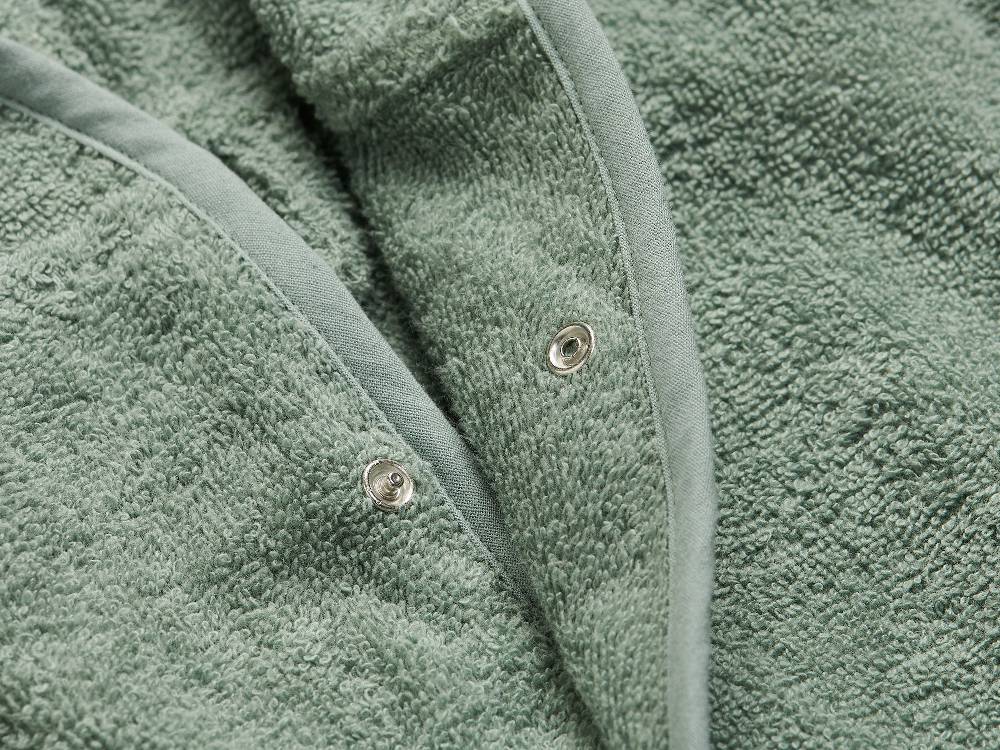 Jollein Bademantel 3-4 Jahre Ash Green Sonderangebot der Fabrik
