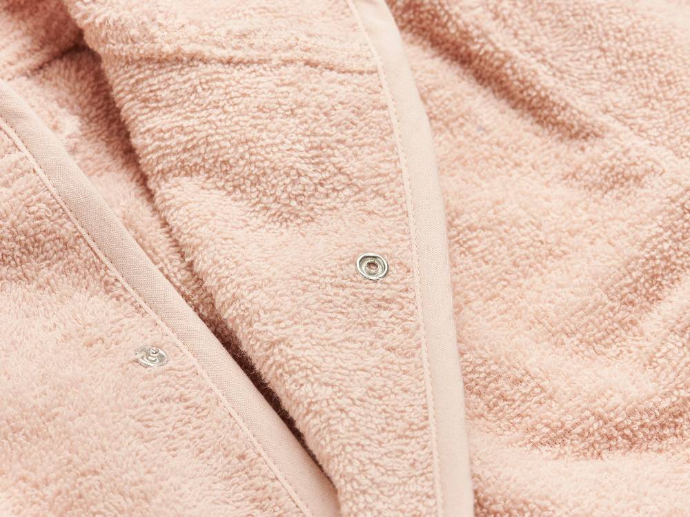 Jollein Bademantel 1-2 Jahre Pale Pink Riesige Rabatte
