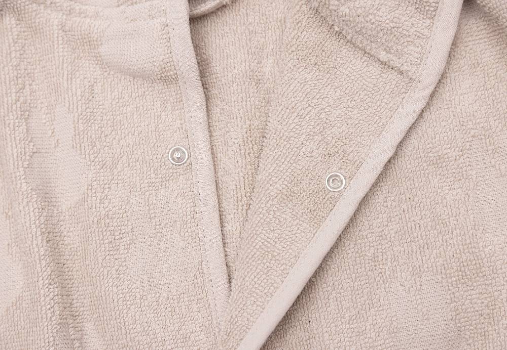 Jollein Bademantel Frottee 1-2 Jahre Miffy Jacquard Nougat 50% Rabatt mit kostenlosem Versand