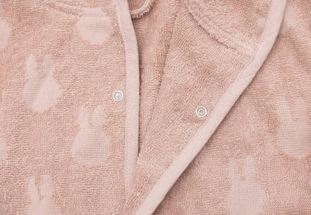 Jollein Bademantel Frottee 1-2 Jahre Miffy Jacquard Wild Rose Begrenzt auf 3 Tage