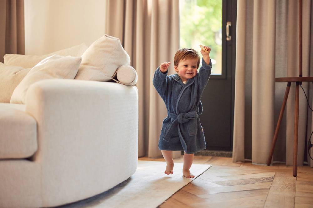 Jollein Bademantel 1-2 Jahre Jeans Blue zollfrei