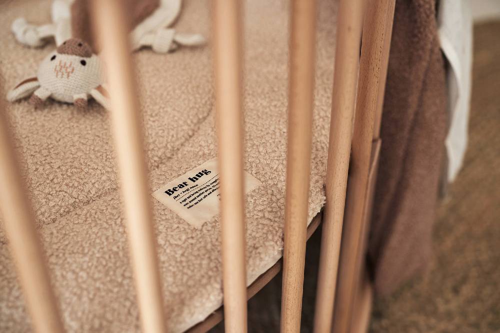 Jollein Krabbeldecke Ø 95cm Boucle Naturel Outlet