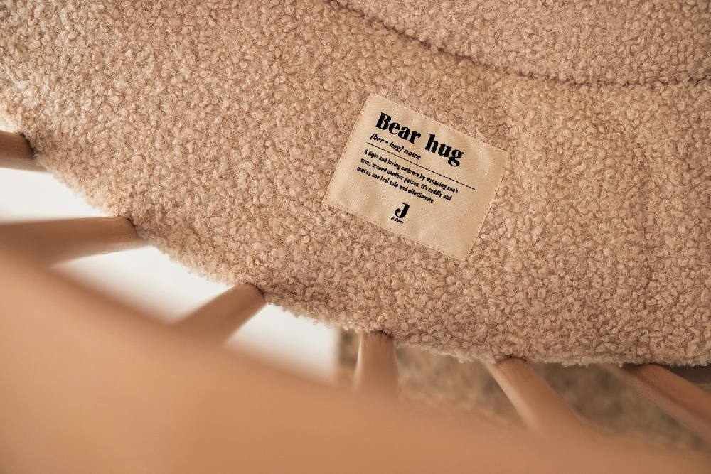 Jollein Krabbeldecke Ø 95cm Boucle Naturel Outlet