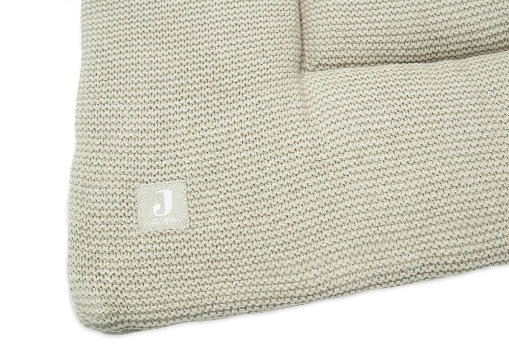 Jollein Krabbeldecke 75x95cm Basic Knit Olive Green Schlussverkauf