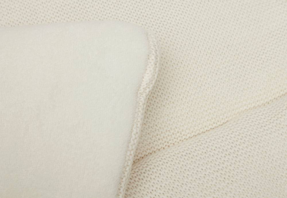 Jollein Krabbeldecke 75x95cm Basic Knit Ivory Kostenloser Versand