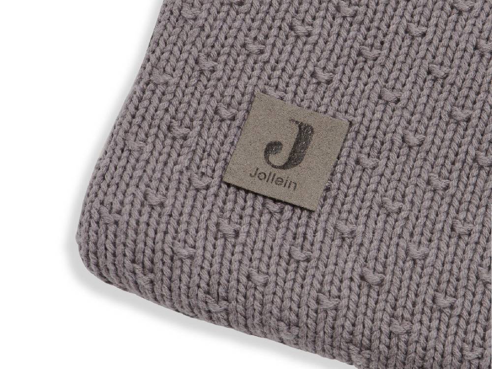 Jollein Krabbeldecke 80x100cm Bliss Knit Teddy Storm Grey Limitierter Zeitrabatt