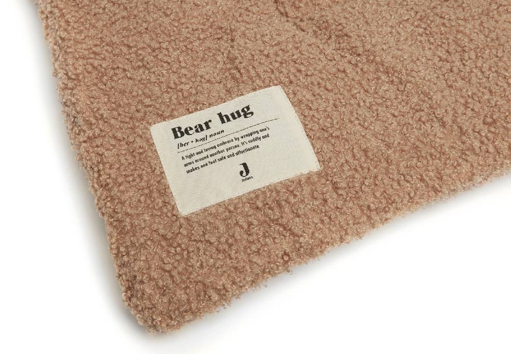 Jollein Krabbeldecke 75x95cm Boucle Biscuit Fabrikpreis
