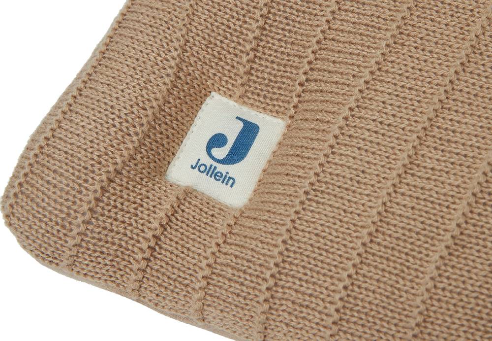 Jollein Krabbeldecke 75x95cm Pure Knit Biscuit Rabatt