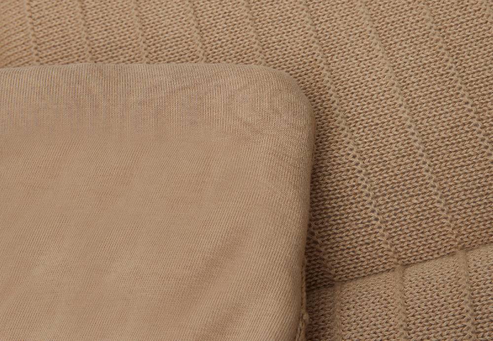 Jollein Krabbeldecke 75x95cm Pure Knit Biscuit Rabatt