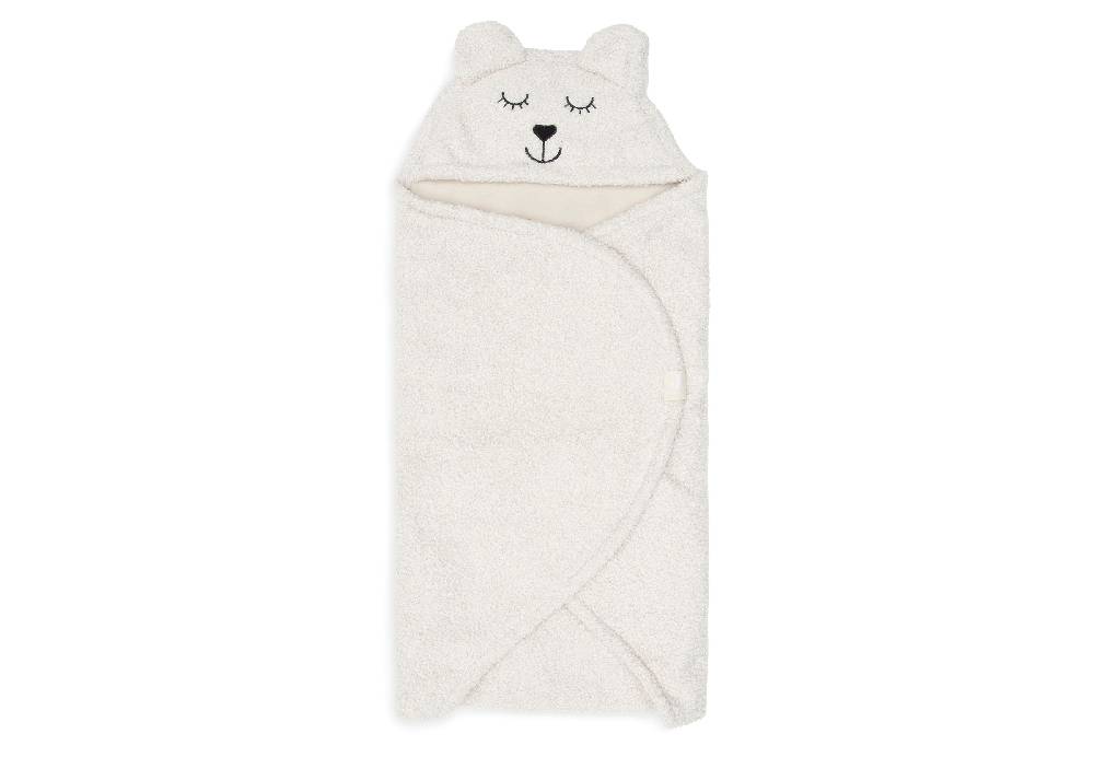 Jollein Einschlagdecke für Babyschale Bear Boucle Oatmeal Exklusivangebot