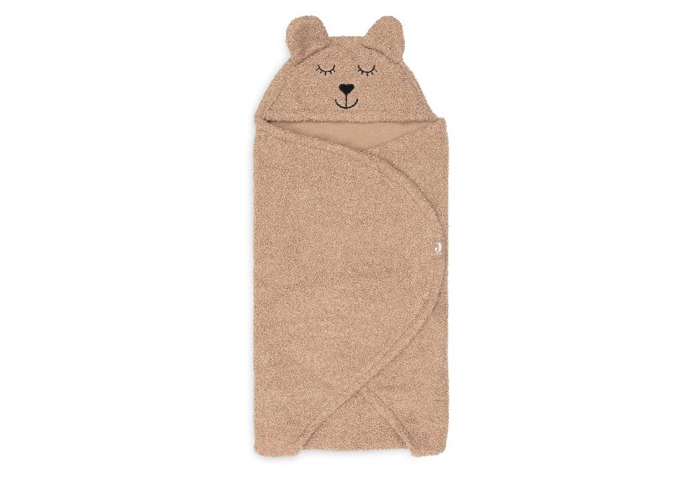 Jollein Einschlagdecke für Babyschale Bear Boucle Biscuit Preisnachlass
