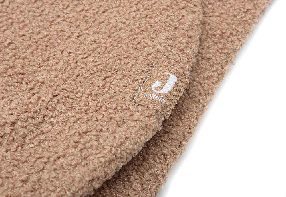 Jollein Einschlagdecke für Babyschale Bear Boucle Biscuit Preisnachlass