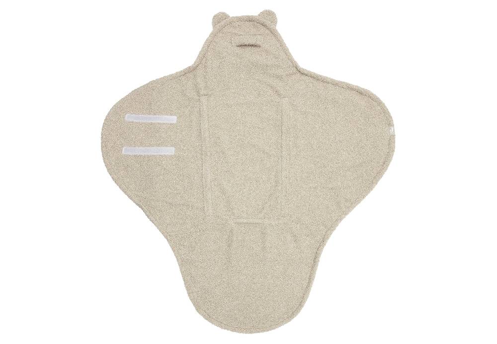 Jollein Einschlagdecke für Babyschale Bear Boucle Olive Green Black Friday