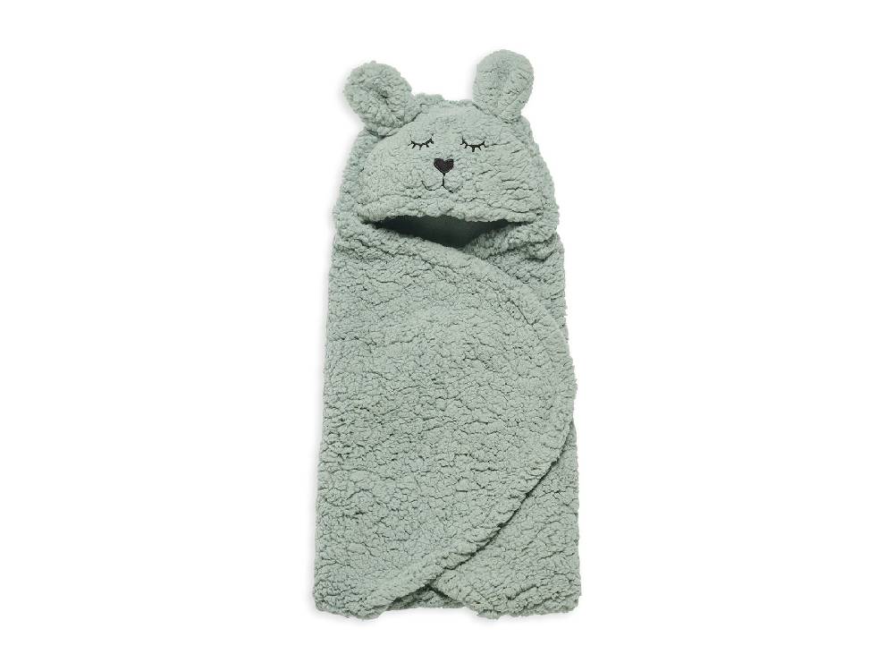 Jollein Einschlagdecke für Babyschale Bunny Ash Green Osterangebot