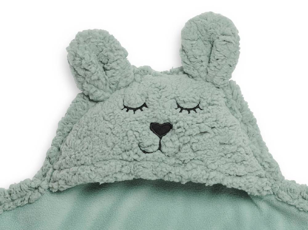 Jollein Einschlagdecke für Babyschale Bunny Ash Green Osterangebot