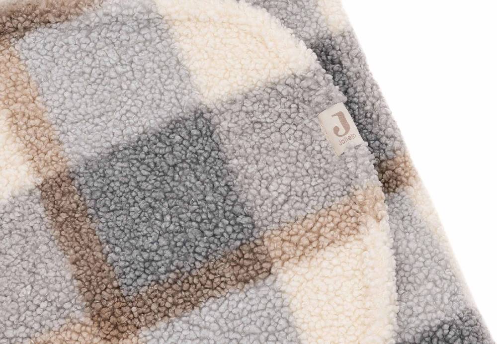 Jollein Einschlagdecke für Babyschale Bunny Check - Boucle Valentinstagsangebot