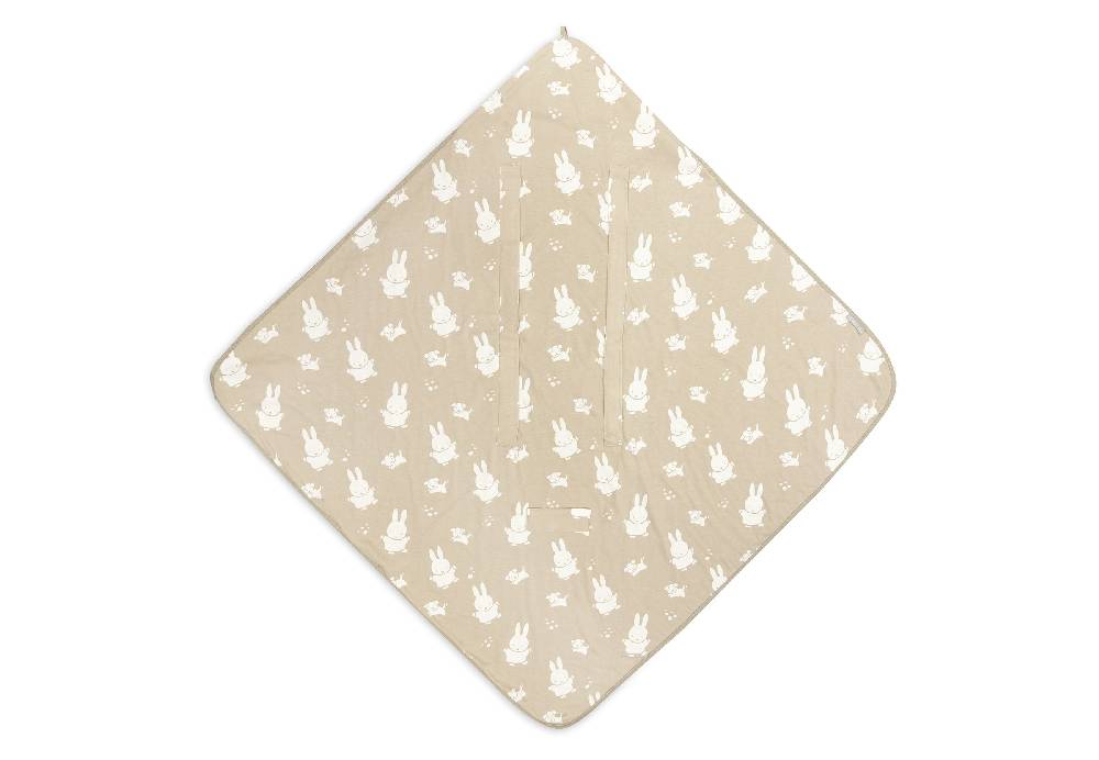 Jollein Einschlagdecke für Babyschale MiffySnuffy Olive Green Heißer Verkauf