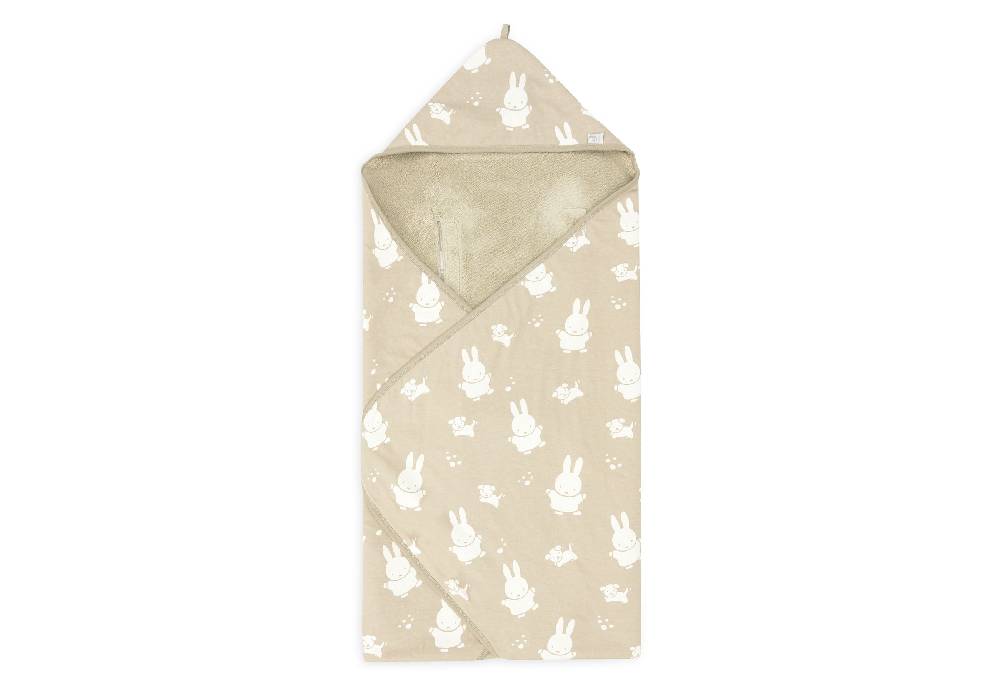 Jollein Einschlagdecke für Babyschale MiffySnuffy Olive Green Heißer Verkauf