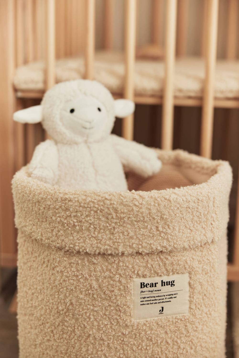 Jollein Aufbewahrungskorb Boucle Naturel Zeitlich begrenztes Angebot