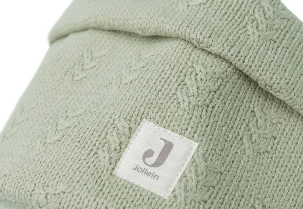 Jollein Pflegekörbchen Grain Knit Olive Green Saisonale Angebote