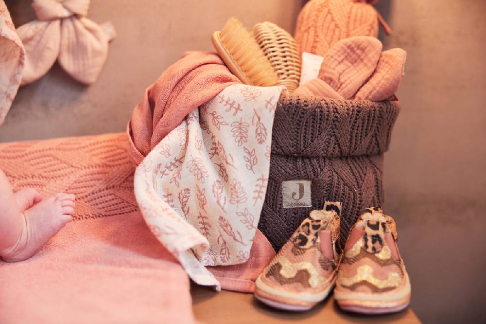 Jollein Pflegekörbchen Spring Knit Chestnut Tägliche Deals