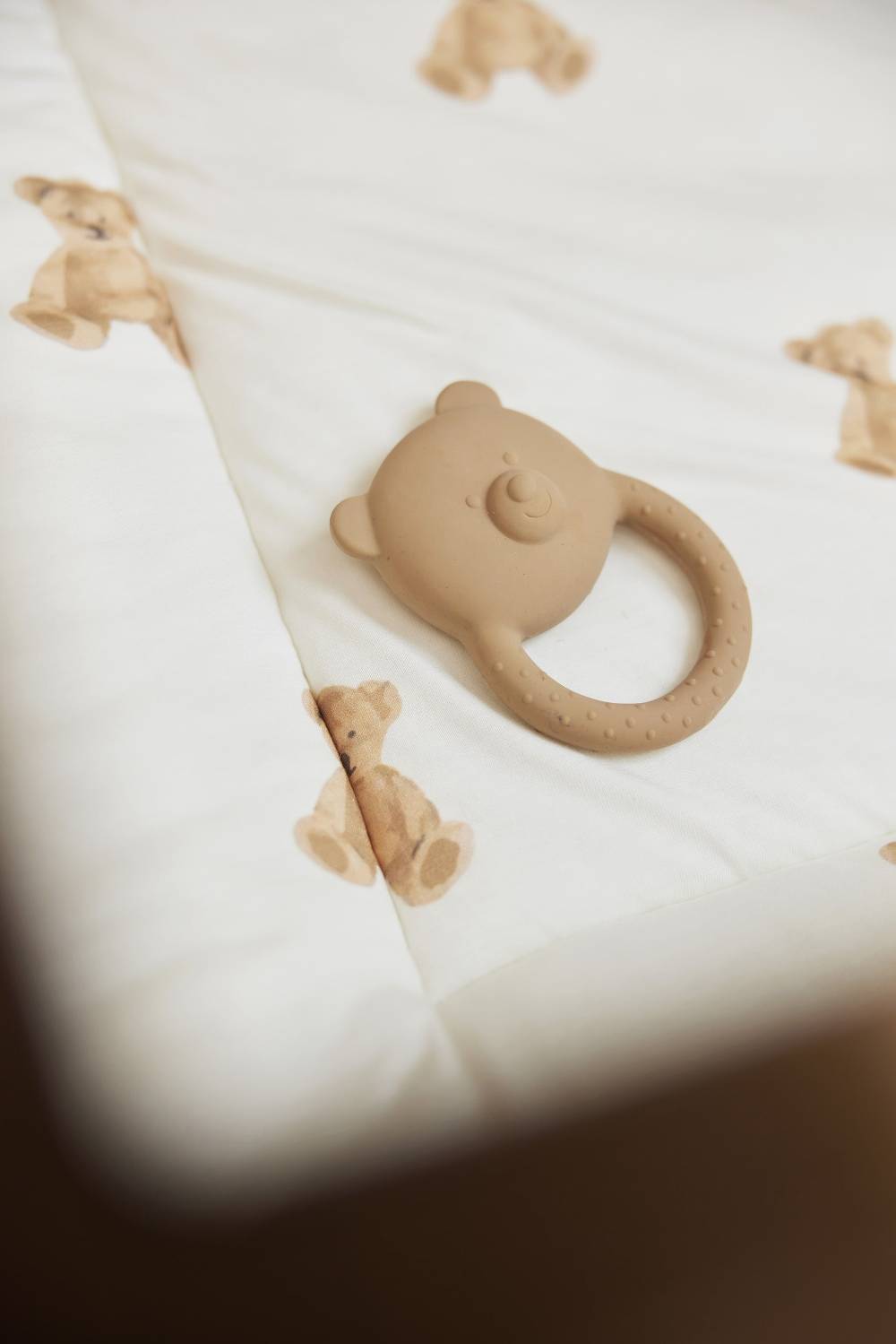 Jollein Beißring Naturkautschuk Teddy Bear Biscuit JETZT KAUFEN