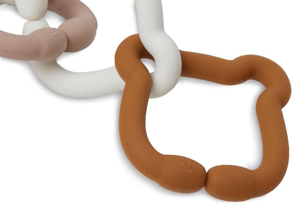 Jollein Spielringe Silikon 20x7x1cm Teddy Bear Vierteljährliche Förderung