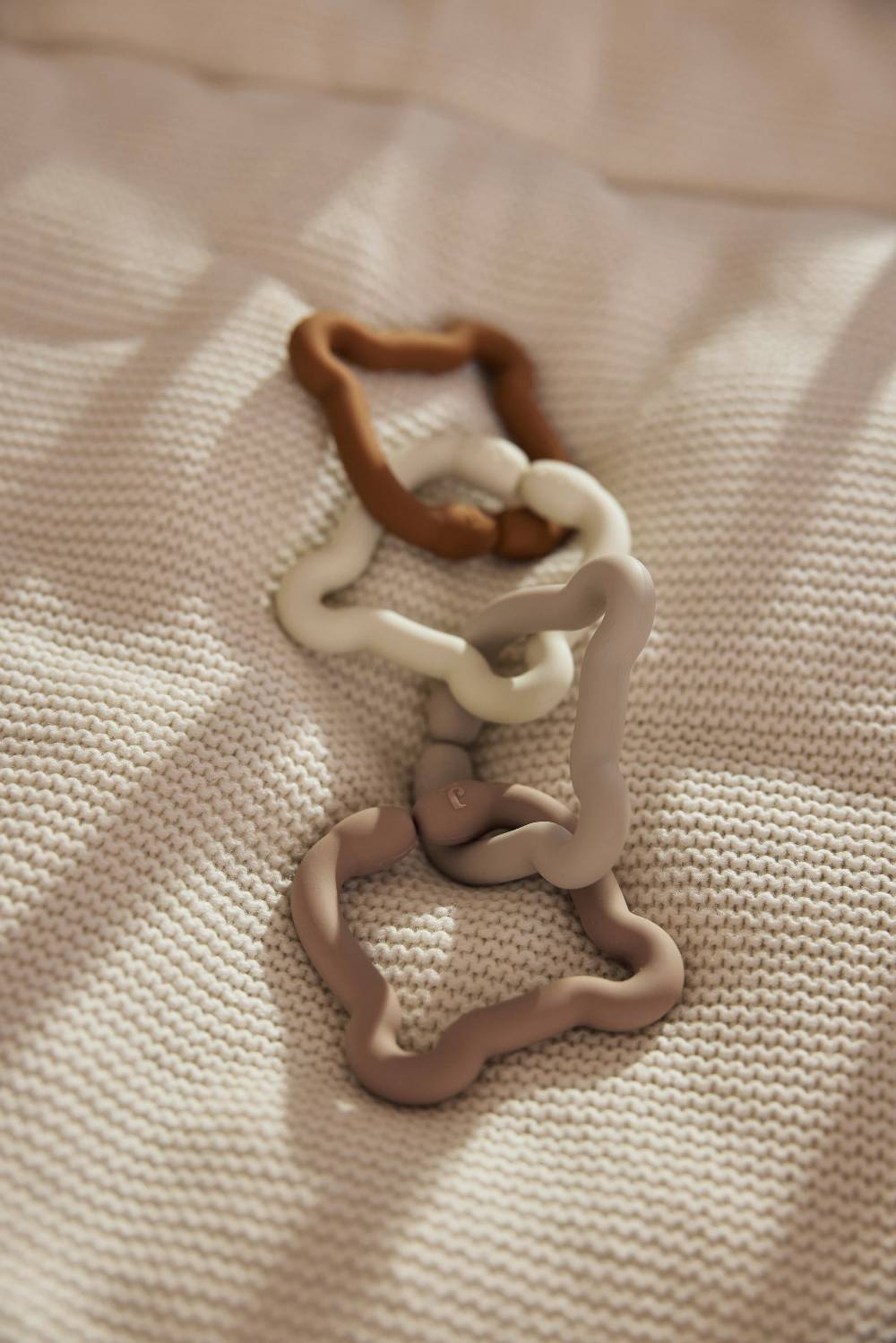 Jollein Spielringe Silikon 20x7x1cm Teddy Bear Vierteljährliche Förderung