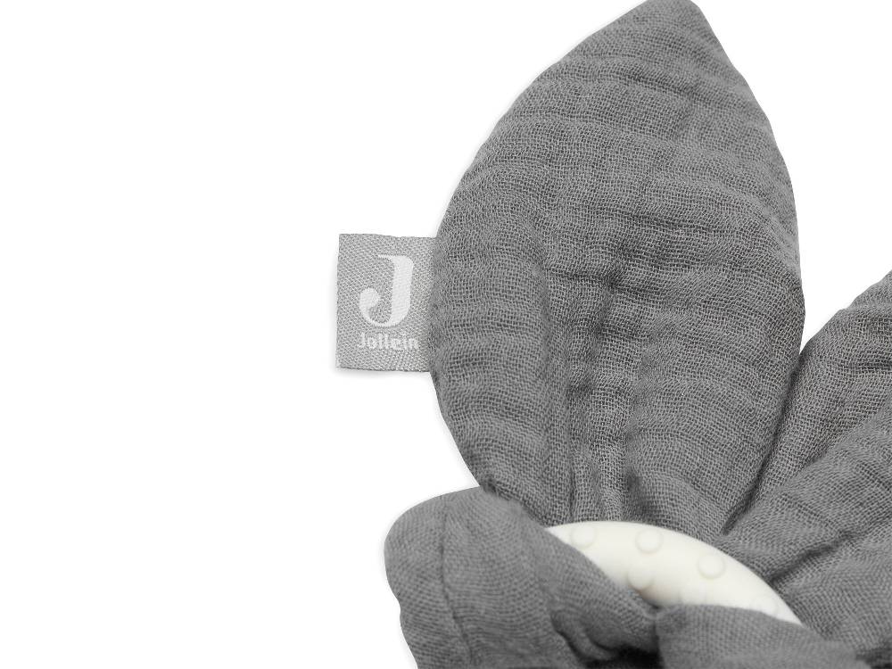 Jollein Beißring Silikon Bunny Ears Storm Grey Clearance-Verkauf