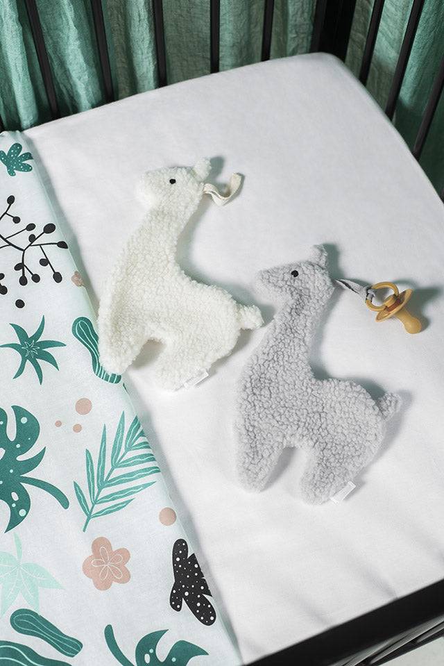 Jollein Schmusetuch Lama Off-White Sonderangebot