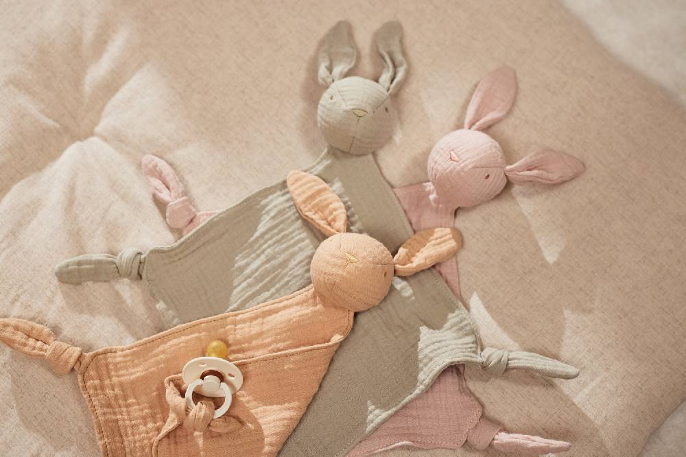 Jollein Schmusetuch Bunny Ears Moonstone Rabatt