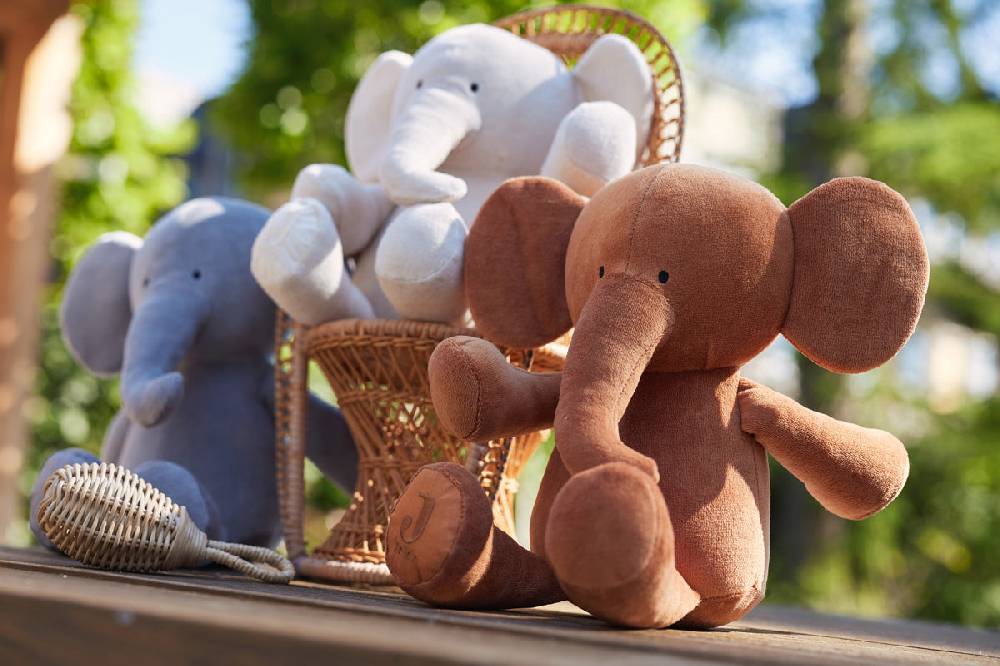 Jollein Kuscheltier Elephant Caramel Exklusive Angebote