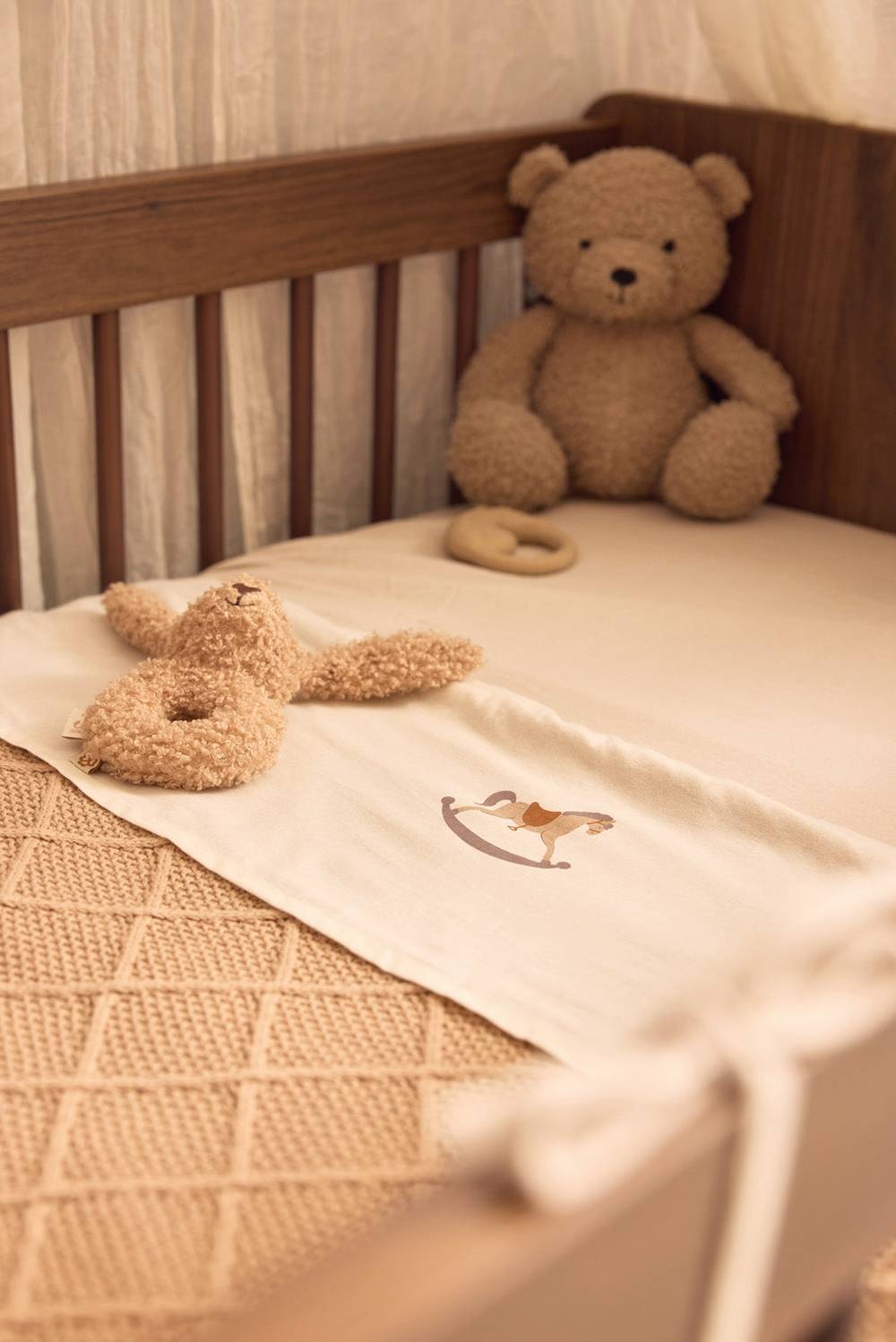 Jollein Kuscheltier Teddy Bear - Olive Green Große Rabatte
