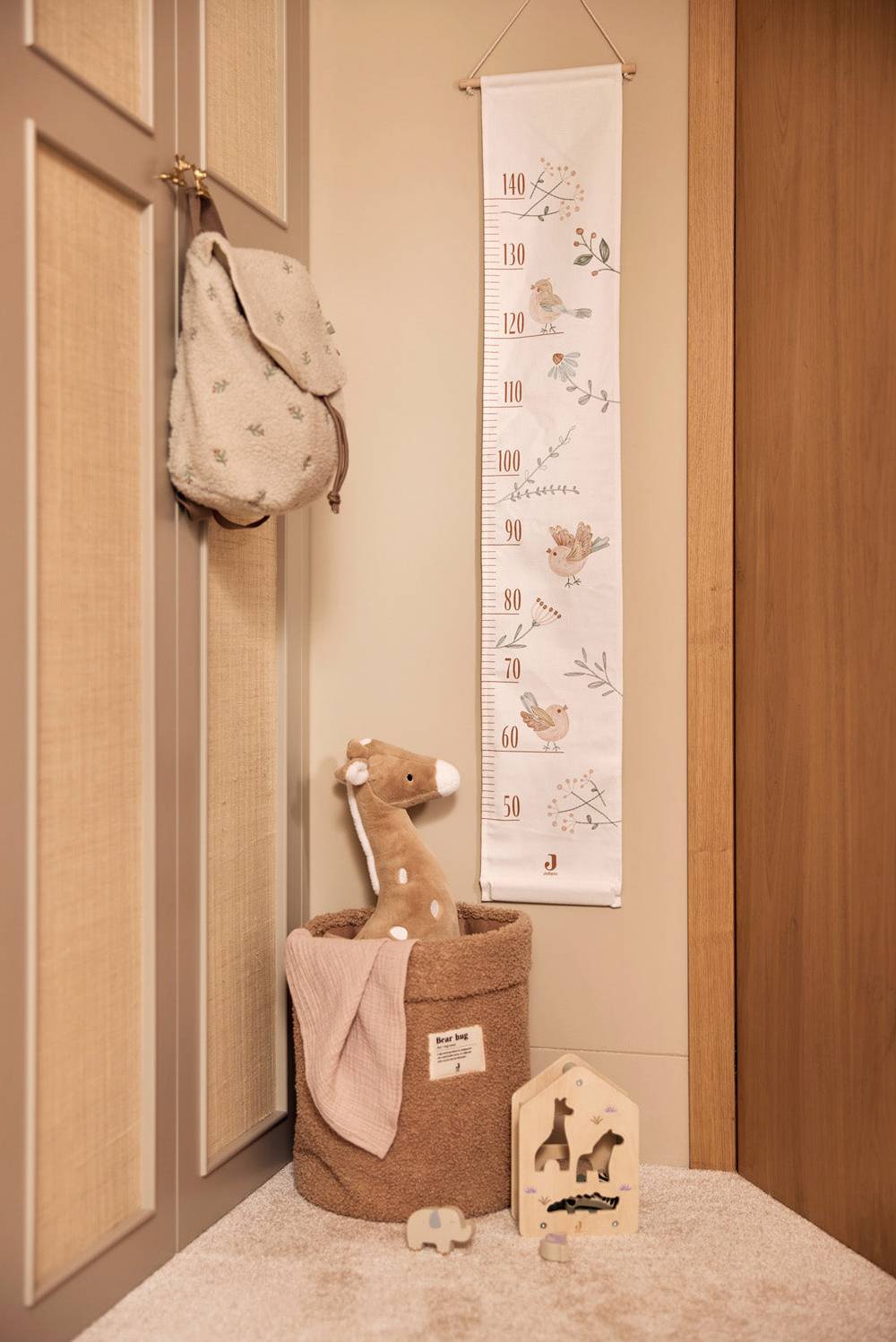 Jollein Kuscheltier XL - Jungle Jambo Giraffe - Biscuit Saisonale Angebote