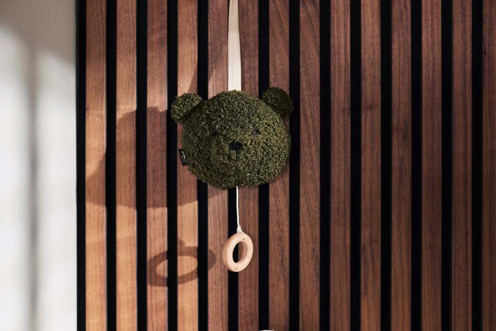 Jollein Spieluhr Teddy Bear Leaf Green Super Rabatt
