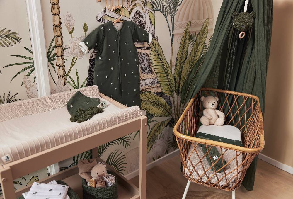 Jollein Spieluhr Teddy Bear Leaf Green Super Rabatt
