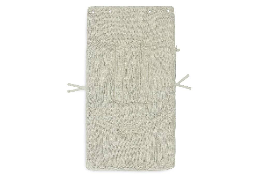 Jollein Fußsack gruppe 0+ 3/5 punkte Basic Knit Olive Green Outlet