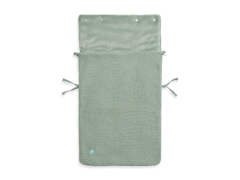 Jollein Fußsack gruppe 0+ 3/5 punkte Basic Knit Forest Green Verkauf