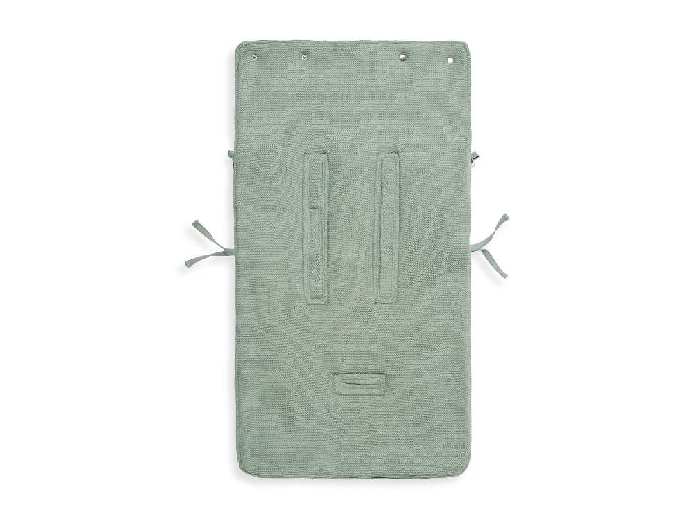 Jollein Fußsack gruppe 0+ 3/5 punkte Basic Knit Forest Green Verkauf