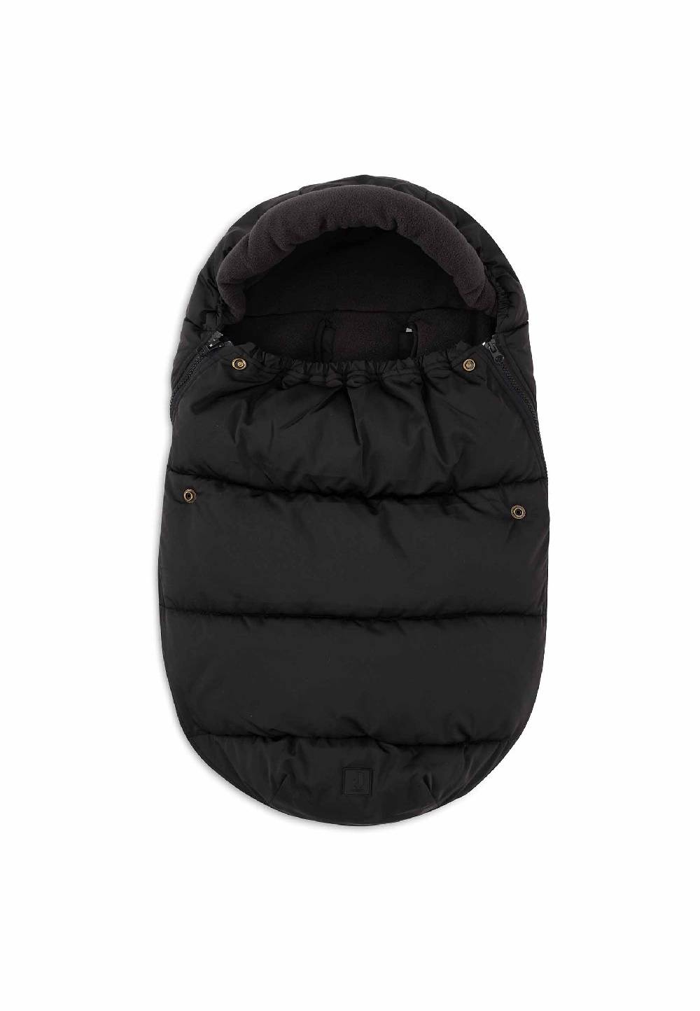 Jollein Fußsack Gruppe 0+ 3/5 Punkte Puffed - Black Fabrik Onlineshop