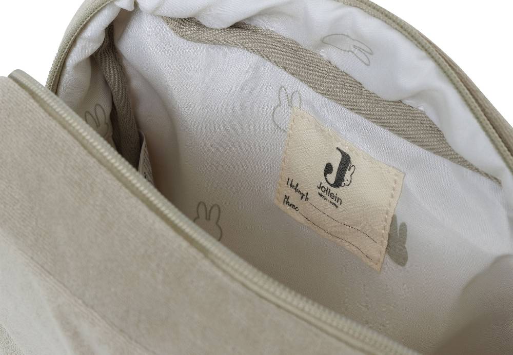 Jollein Beutel Frottee Miffy Olive Green Preisnachlass