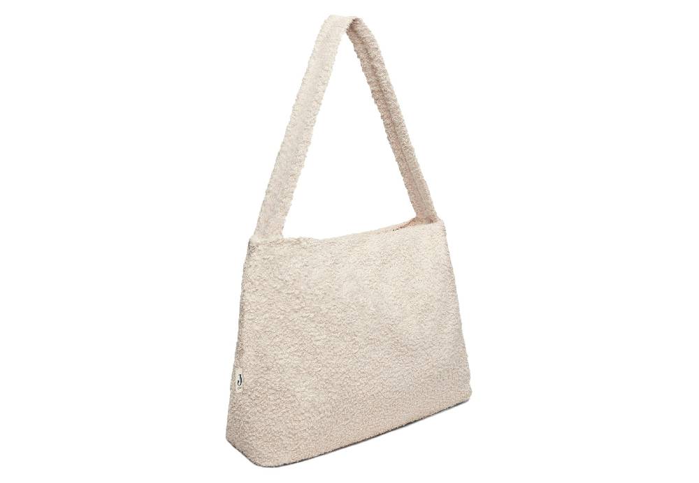 Jollein Wickeltasche Shopper 34x43cm Boucle Naturel Black Friday