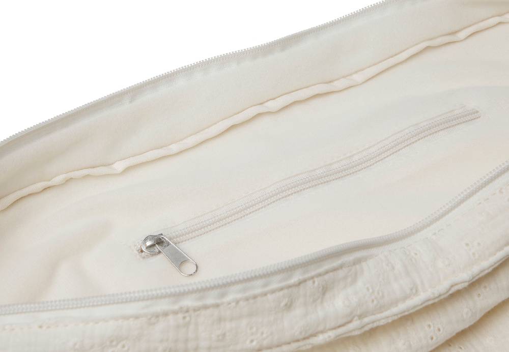 Jollein Shopper Embroidery Ivory Zeitlich begrenztes Angebot