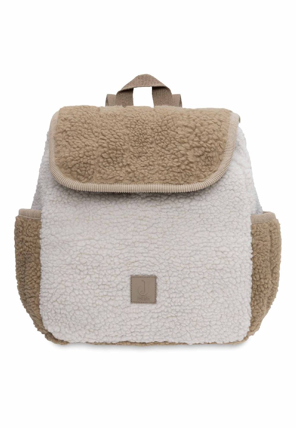 Jollein Rucksack Colourblock - Naturel Blitzangebot