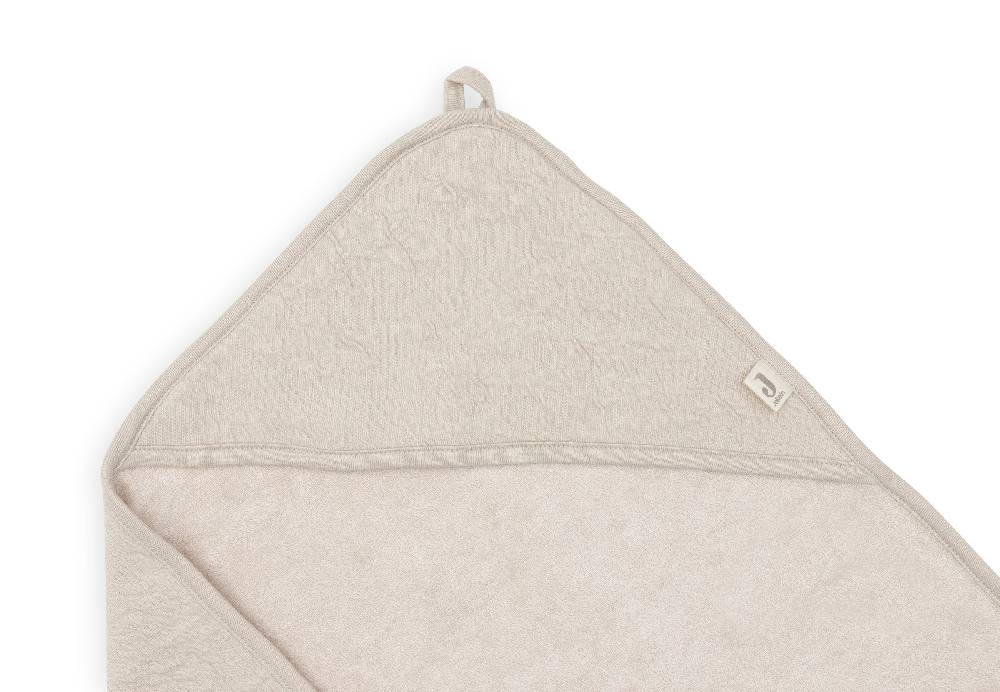 Jollein Kapuzenhandtuch 75x75cm Soft Waves Nougat Saisonale Angebote