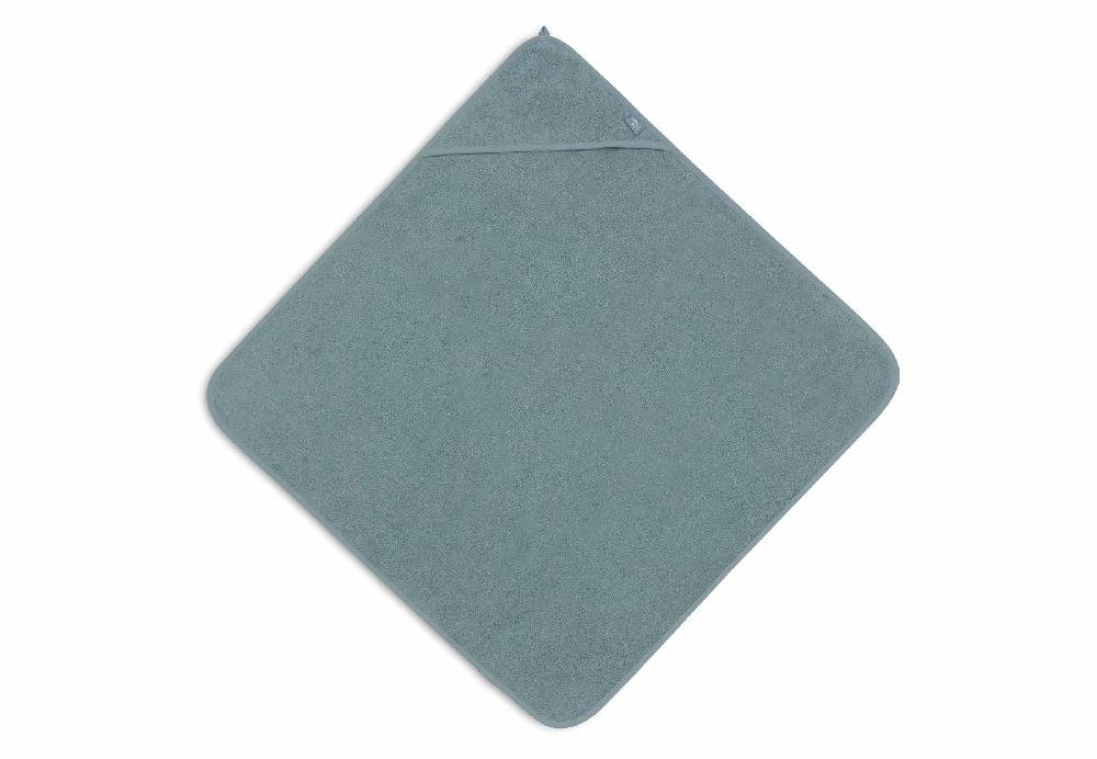 Jollein Kapuzenhandtuch Frottee 100x100cm - Sea Green Tägliche Deals