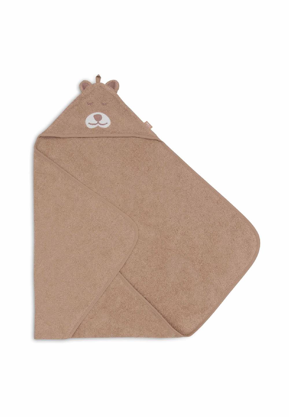 Jollein Kapuzenhandtuch Frottee 75x75cm - Jungle Jambo - Cheetah Tiefpreis