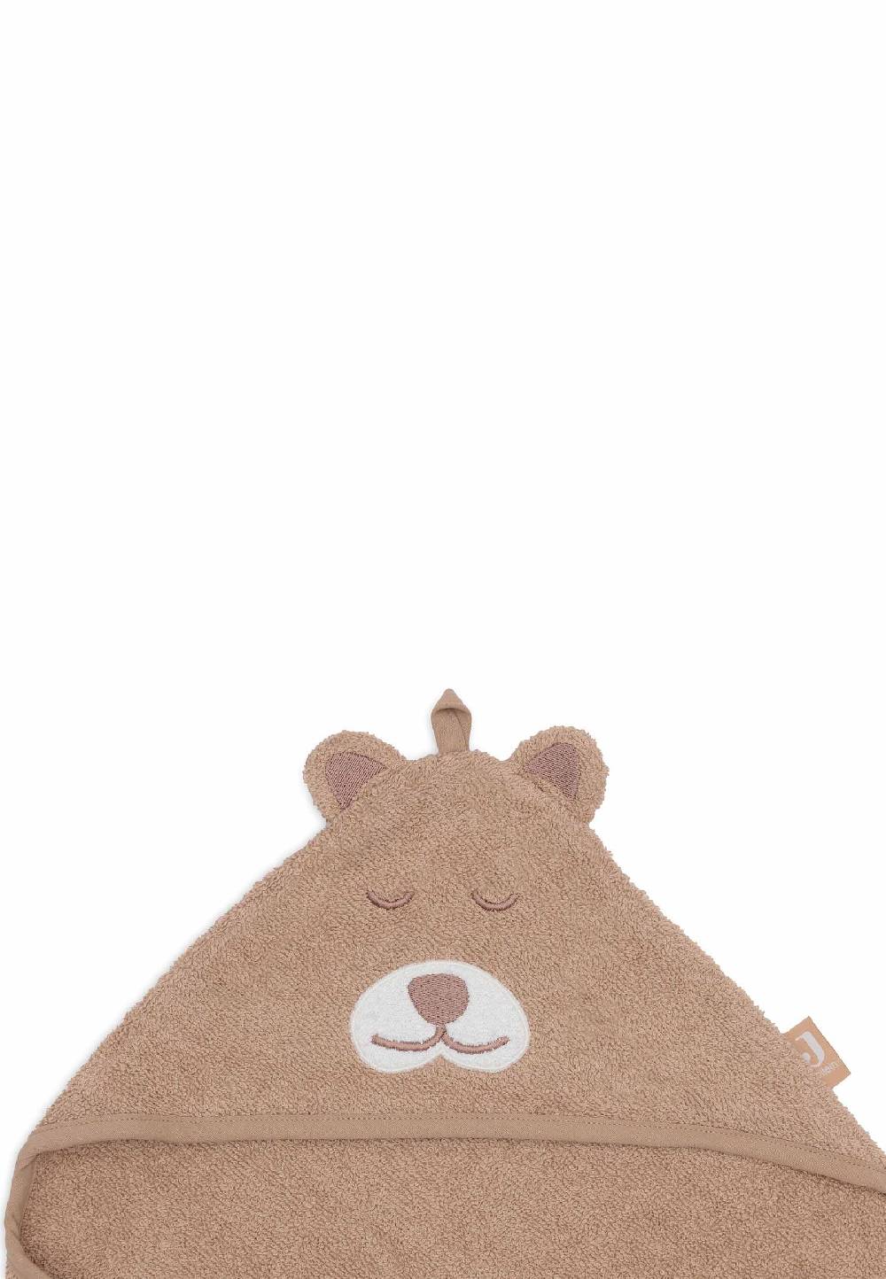 Jollein Kapuzenhandtuch Frottee 75x75cm - Jungle Jambo - Cheetah Tiefpreis