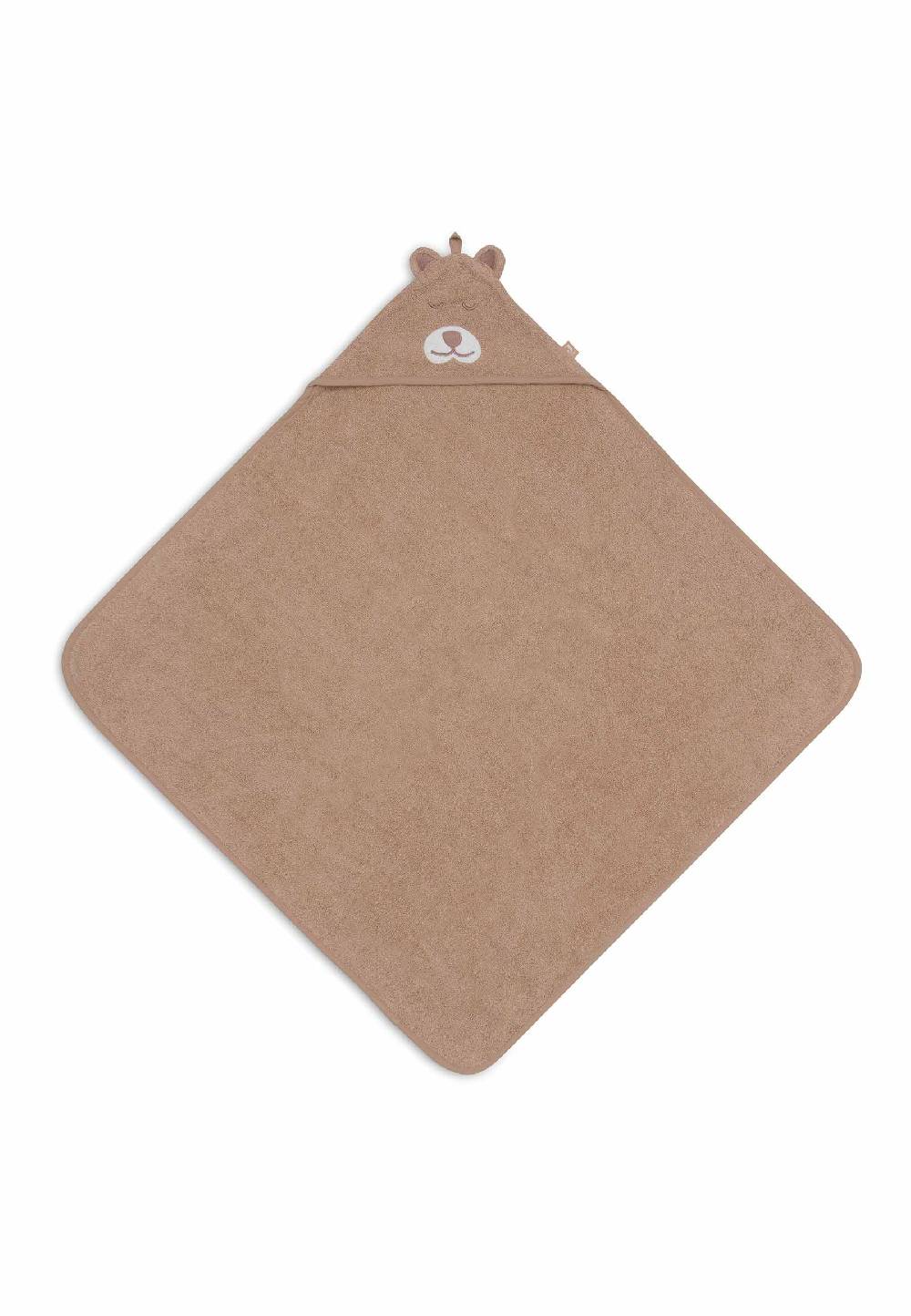 Jollein Kapuzenhandtuch Frottee 75x75cm - Jungle Jambo - Cheetah Tiefpreis